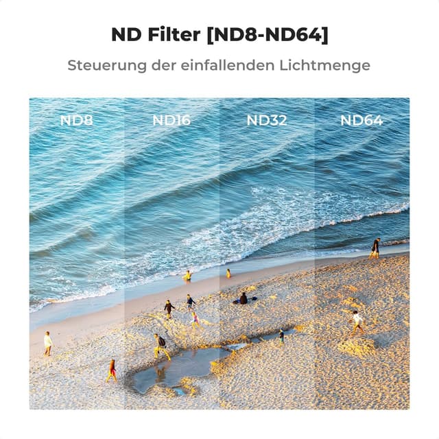 Thumbnail 2 de K&F CONCEPT Avata 2 ND Filter Set ND8–ND64