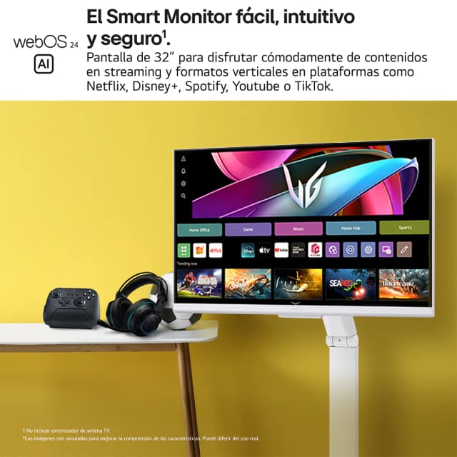 Thumbnail 4 de LG Smart Monitor Swing 32'' 4K UHD