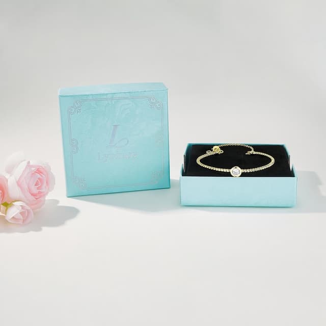 Detalle 2 de Bracelet en plaqué or torsadé, 6 mm