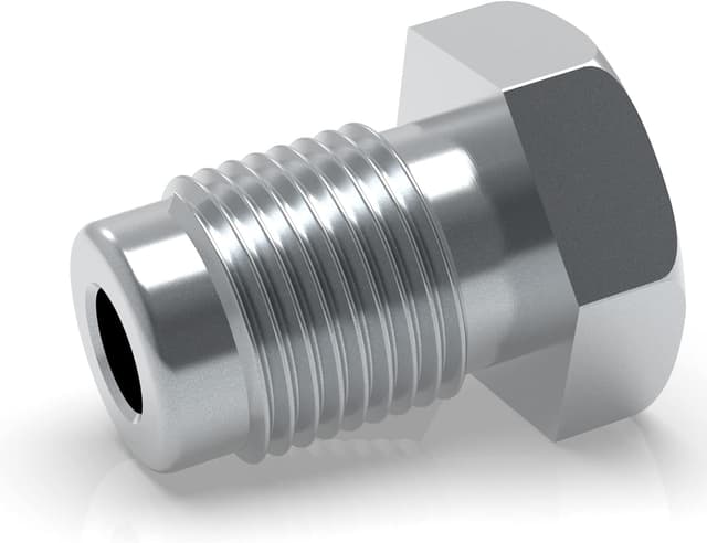 Detalle de Pack de 20 raccords mâles M10 x 1 pour tuyau de frein 4,75 mm (évasure DIN type F) – Type A DIN/ISO 1651