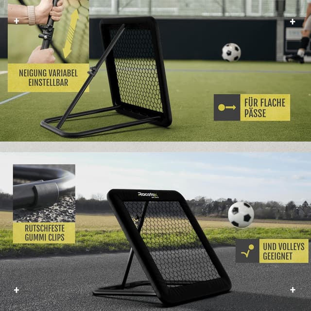 Detalle de Racetex Rebounder Fußball 100x100 cm mit Cover