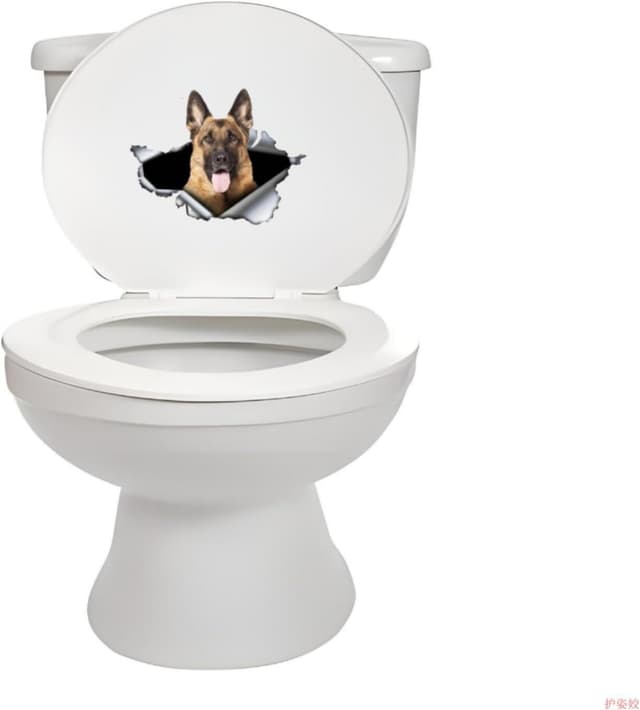 Thumbnail 1 de Autoaufkleber Deutscher Schäferhund 22 cm