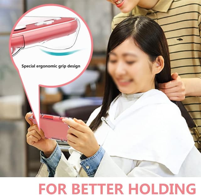 Detalle de GeeRic Étui compatible Switch Lite 2019 : protection écran, housse, coque transparente et accessoires