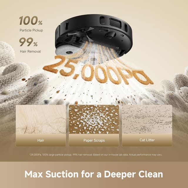 Detalle 2 de DREAME L40 Ultra Gen 2 25,000 Pa Robot Vacuum
