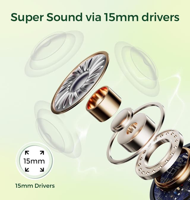 Detalle 1 de MUSICOZY Schlafkopfhörer mit Bluetooth 16 Std