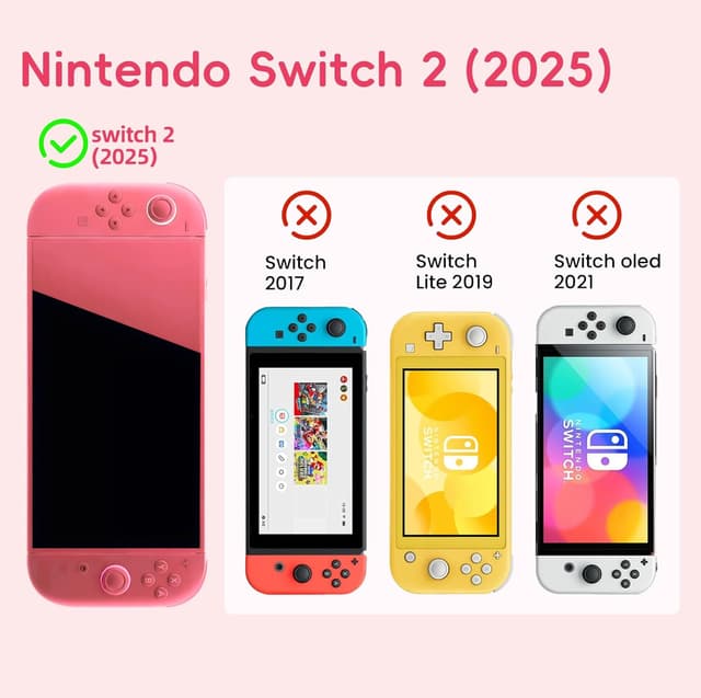 Detalle 2 de FIWWAT Switch Case for Nintendo Switch 2 Slim