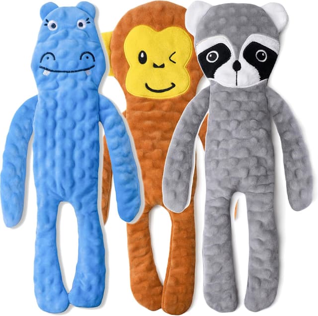 Detalle de Giocattoli per cani che scricchiolano (tessuto morbido a bolle) per cani di grossa taglia, masticabili e per dentizione