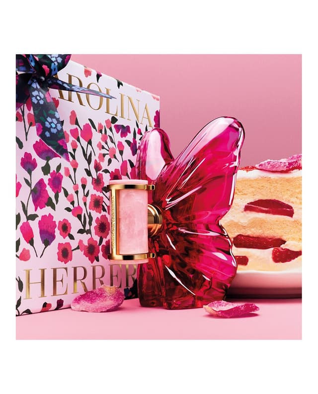 Detalle de Carolina Herrera La Bomba Estuche de regalo CH (cofre con eau de parfum, loción y viaje)