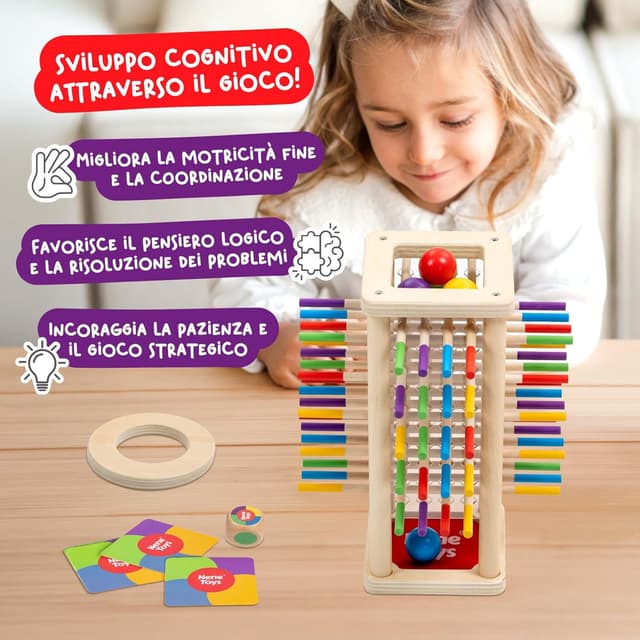 Thumbnail 6 de Nene Toys BALLFALL gioco logico 3-9 anni