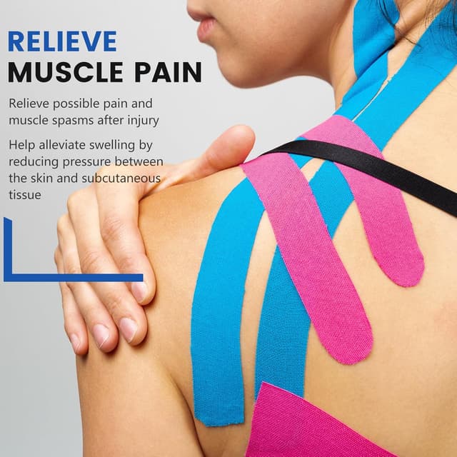 Detalle 1 de Kinesiology Tape 5 Rolls, 2 Inch