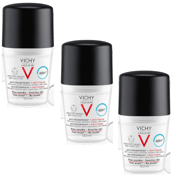 Imagen de Vichy Homme Desodorante Antitranspirante 48H 150 ml en OfertitasTOP