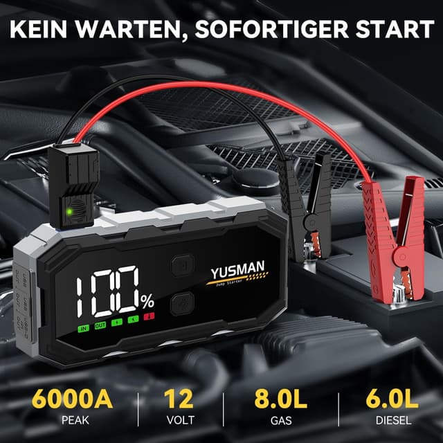 Thumbnail 1 de YUSMAN Starthilfe 6000A