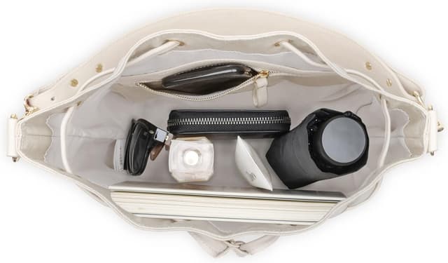 Detalle 2 de Expatrié Sarah Medium borsa a tracolla da donna in pelle sintetica vegana