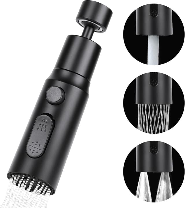 Detalle de OSDUE Juego de Aireador de Grifo 360°