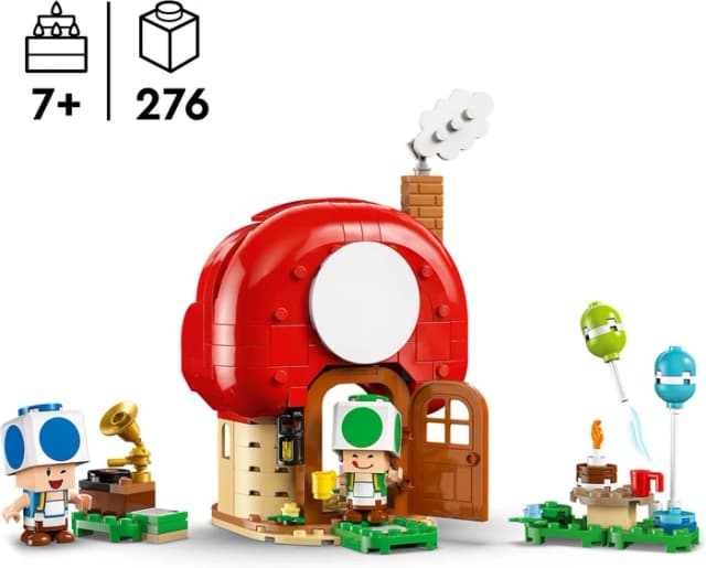 Thumbnail 1 de LEGO Super Mario Party beim Toad-Haus 72041 🎲