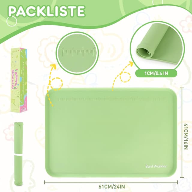 Thumbnail 5 de BuntWunder Silikonmatte Groß – Bastelunterlage 61 x 41 cm