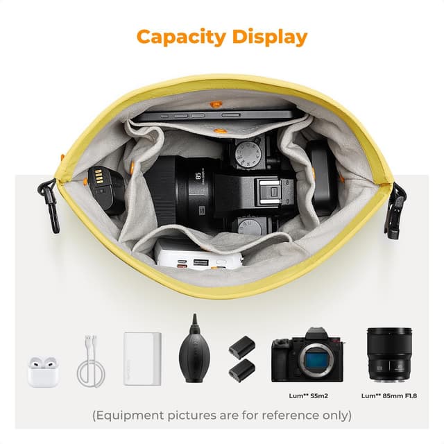 Detalle 2 de K&F CONCEPT Small camera sling bag for street photography