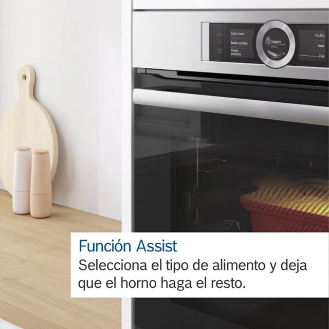 Detalle 2 de Bosch HSG636BS1 Horno 71L Acero Inoxidable