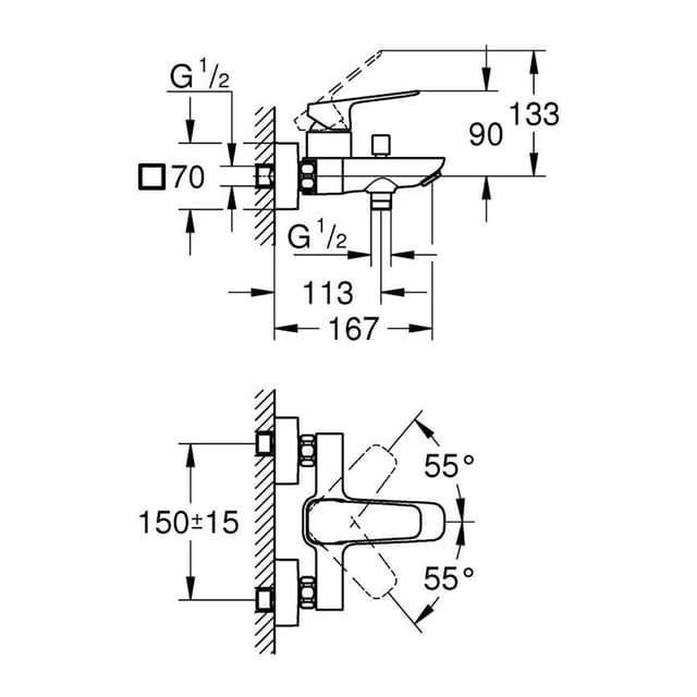 Thumbnail 2 de Grohe Cubeo