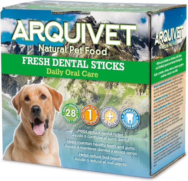 Detalle de ARQUIVET Fresh dental sticks 28 per igiene canina