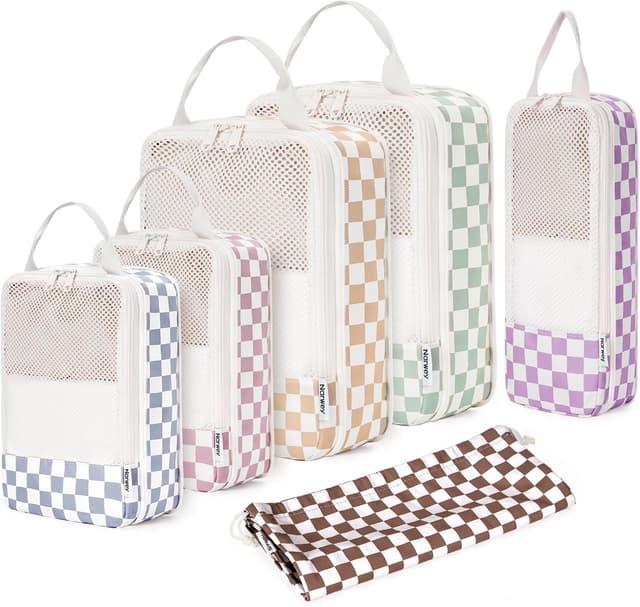 Detalle de Narwey 6 Set Compression Packing Cubes 35cm