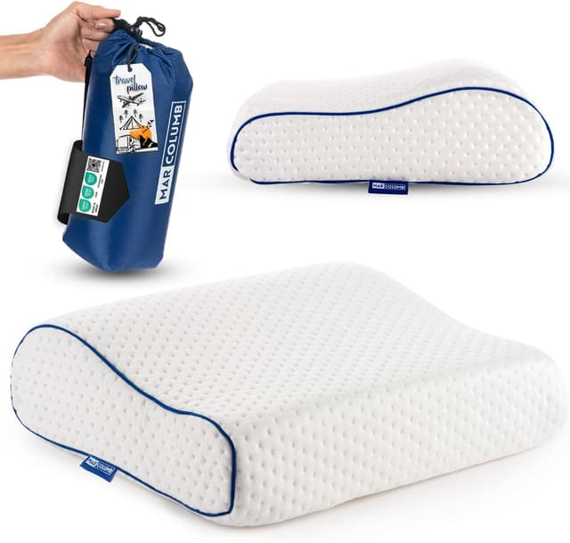 Detalle de Marcolumb Reisekissen Memory-Schaum 35x30x10 cm