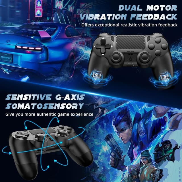 Detalle 2 de Glitfix Wireless Controller for PS-4 800mAh