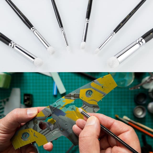 Thumbnail 6 de HOTUT Miniature drybrush set 6 sizes