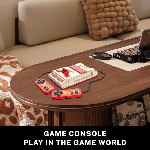 Detalle de JMBricklayer Ensemble de Construction Vintage 20132 (console, radio et ordinateur) – kit rétro à collectionner