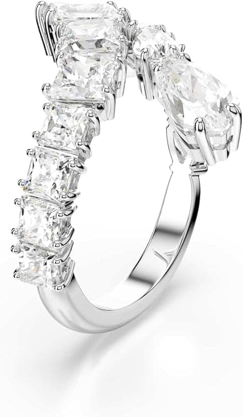 Detalle 2 de Swarovski Matrix anillo blanco talla mixta zirconias