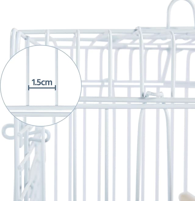 Thumbnail 4 de Yaheetech Gabbia per uccelli 40 x 40 x 58 cm 🐦