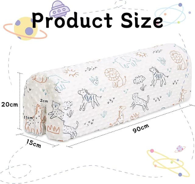 Thumbnail 1 de HAVARGO Bettkantenschutz 90 cm für Kinderbetten