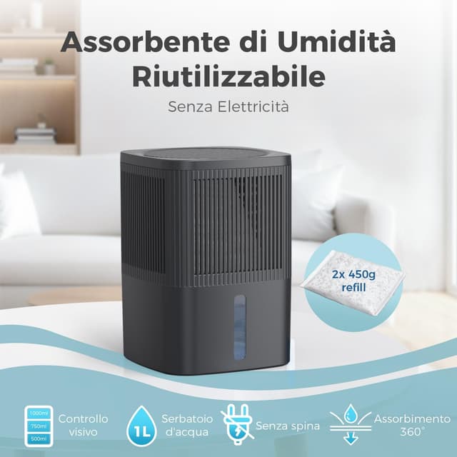 Detalle 2 de AROEVE Deumidificatore 450g x2