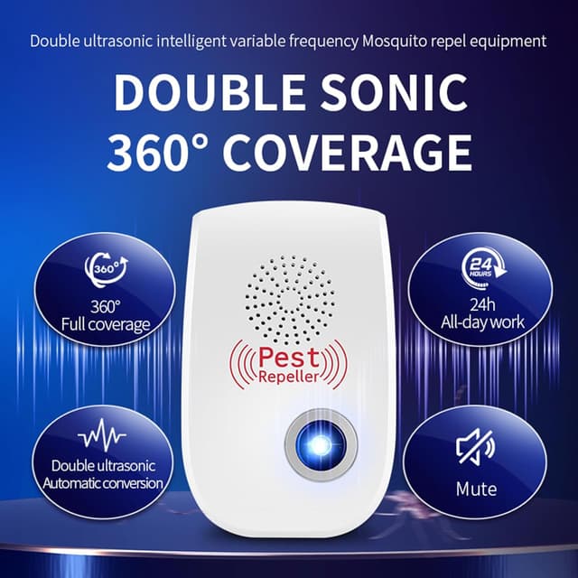 Thumbnail 4 de Ultrasonic Pest Repeller 40–80 m²
