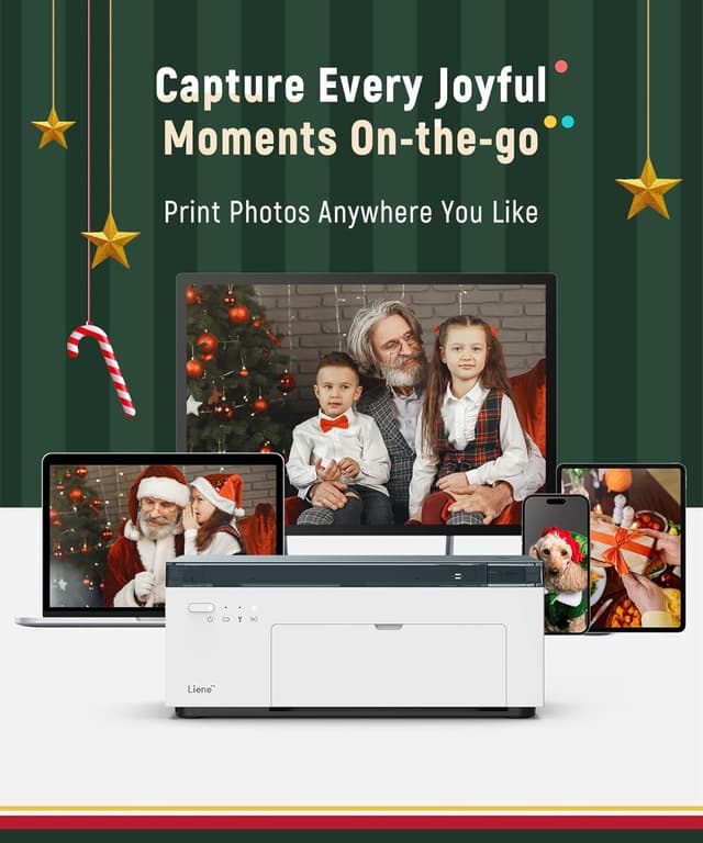 Thumbnail 4 de Liene White M200 4x6 Wireless Photo Printer