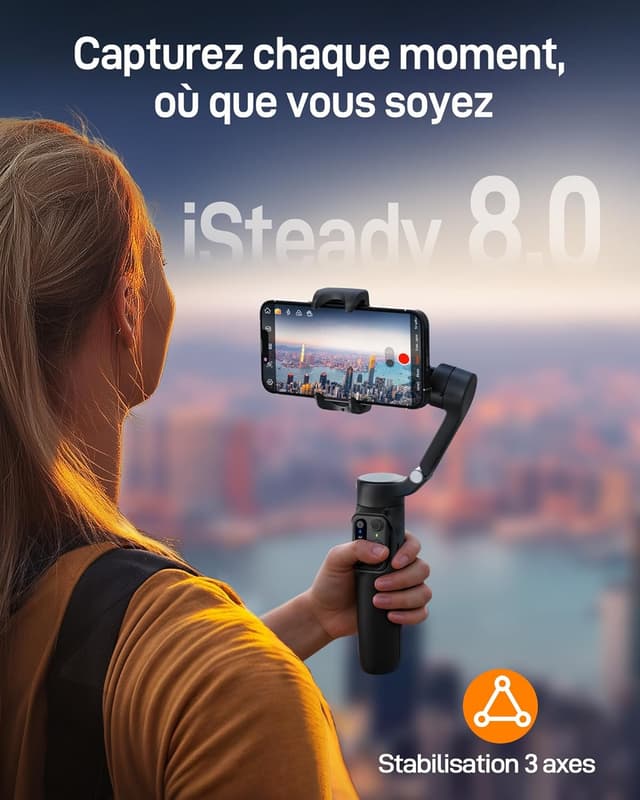 Thumbnail 2 de Hohem iSteady X3 SE Plus stabilisateur smartphone
