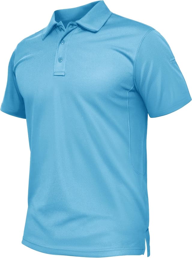 Thumbnail 6 de TACVASEN Men’s Breathable Golf Polo Shirt (Quick-Dry Short Sleeve) — lightweight work and leisure polo
