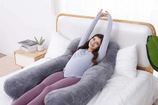 Thumbnail 5 de AS AWESLING Pregnancy Pillow U-shaped, removable cover