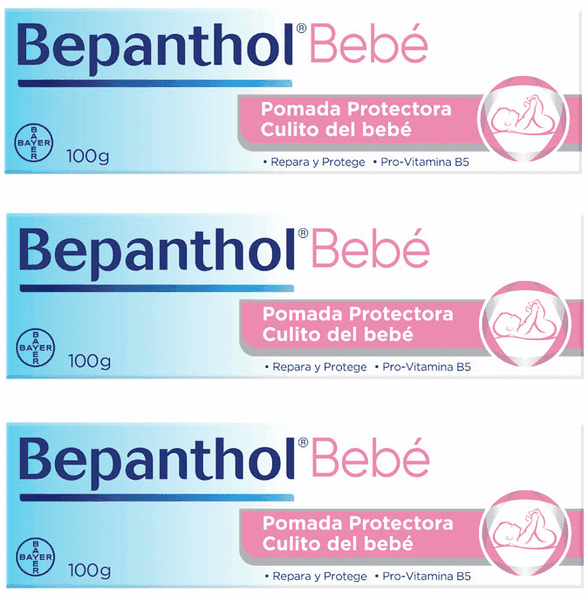 Imagen de Bepanthol Pomada Protectora 3x100 g 🧴 en OfertitasTOP
