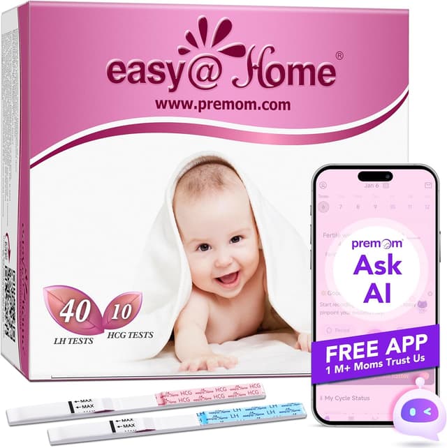 Imagen de Easy@Home Ovulation and Pregnancy Test Kit 40+10 en OfertitasTOP