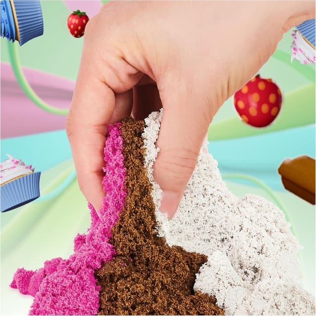 Detalle de Kinetic Sand Ice Cream Treats Playset