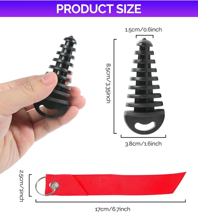 Thumbnail 1 de Flaconi Exhaust Plug 0.6-1.5" 🏍