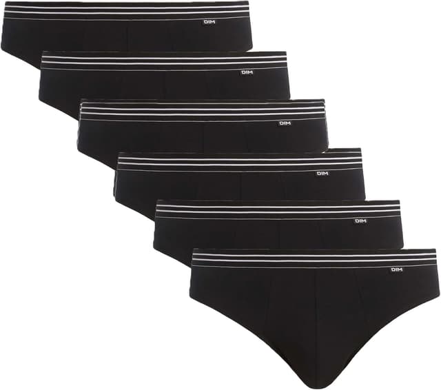 Detalle de Lot de 6 slips homme Ecodim ECODIM Classique en coton stretch gros format