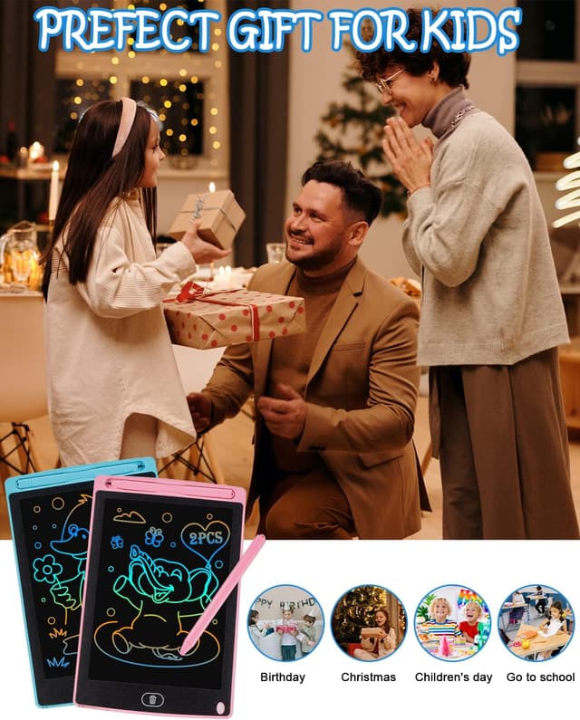 Detalle 2 de Tablero escritura LCD 8,5 pulgadas niños