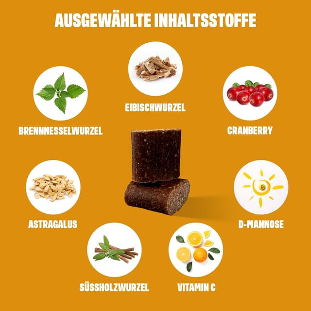 Detalle 2 de ivvi Urology 60 Snacks für Hunde