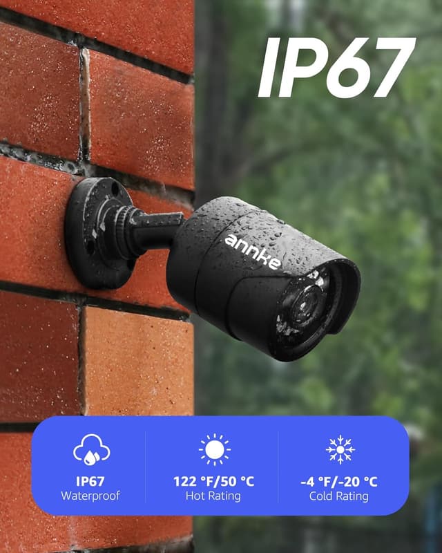Thumbnail 6 de ANNKE 1080p 4-in-1 Hybrid CCTV Bullet Wired Camera (AHD/TVI/CVI/CVBS) with IP66 Weatherproofing