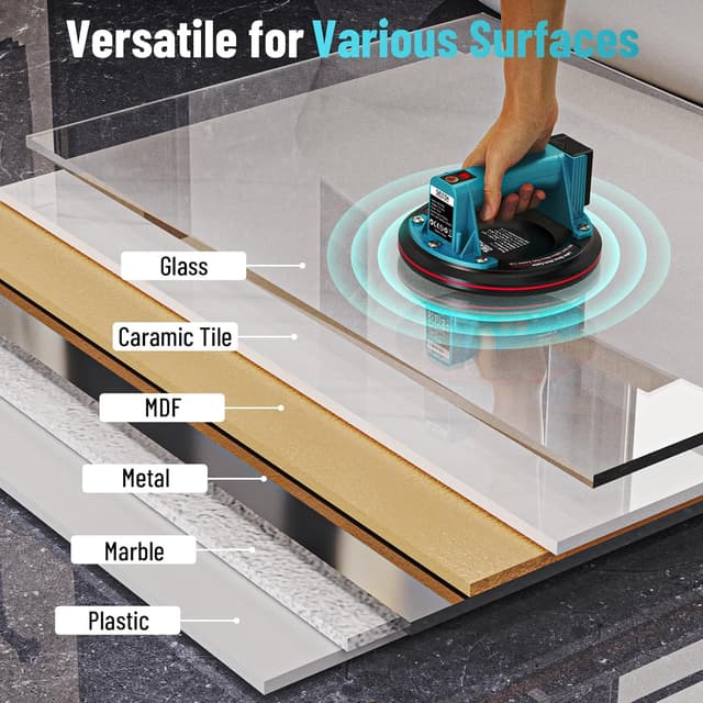 Thumbnail 5 de Seesii Akku Saugheber 270 kg Fliesenheber