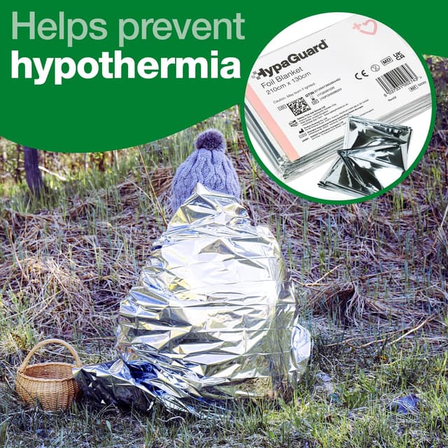 Thumbnail 3 de Safety First Aid Group HypaGuard survival blanket pack of 6