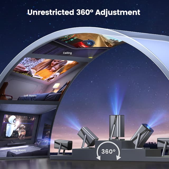 Thumbnail 5 de Mini 4K Projector S29 30000Lumen