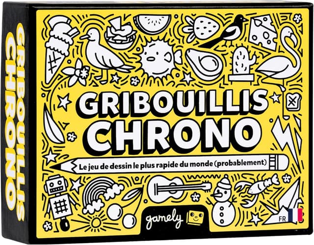 Detalle de Gamely Gribouillis Chrono Jeu de dessin 60s